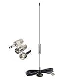 Bingfu FM Radio Antenna Magnetic Base FM Antenna for Stereo Receiver Indoor Pioneer Onkyo Yamaha Marantz Sherwood Bose Wave Music System Home Stereo Receiver AV Audio Video Home Theater Receiver