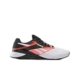 Reebok Unisex Nano X4 Sneaker, Black/Footwear White/Orange Flare, 11 US Men