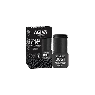 Agiva Hair Styling Powder Wax 02 Black Strong Hold 0.71oz