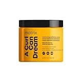 Matrix A Curl Can Dream Moisturizing Leave-in Cream - Moisturizes & Defines Curls For Curly, Coily, and Wavy Hair, Protects from Heat Styling, Frizz Control & Detangler, 16.9 Fl Oz
