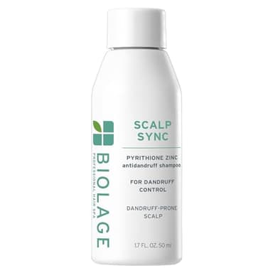 Biolage Scalp Sync Anti-Dandruff Shampoo - Controls Itchy Scalp, Deeply Cleanses Hair, Moisturizing Dandruff Treatment, With Zinc Pyrithione, Vegan & Cruelty-Free, 1.7 FL Oz