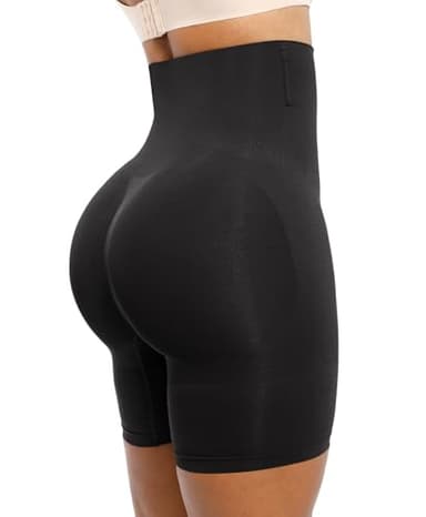 SHAPELLX Shapewear Tummy Control for Women Butt Lifting High Waist Shorts Seamless Body Shaper Thigh Slimmer Panties