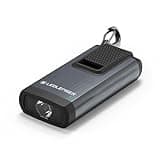Ledlenser K4R Ultra-Compacted Foldout USB-A Rechargeable Keychain Flashlight 120 Lumens, Gray