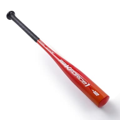 Reebok - T Ball Bat, 25-Inch Aluminum Bat for Kids & Youth, Baseball Bat for Practice, Training, and Beginners (Red)