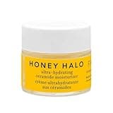 Farmacy Ceramide Face Moisturizer - Honey Halo Hydrating Facial Moisturizer for Dry Skin - Plumps, Soothes + Restores Skin with Potent Ceramides + Buckwheat Honey for a Dewy, Healthy Glow (9ml)