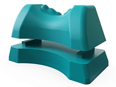 BONSAI WELLNESS Occipital Release Tool 2.0 - Cervical Traction for Neck and Shoulder Pain Chiropractic Alignment Pivot Device for Trigger Point Therapy Headaches Migraine and Stress (Seafoam)