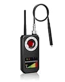 Hidden Camera detectors, Bug Detector & Camera Finder, rf Detector,GPS Tracker Detector,Listening Device Detector in Travel, Hotel,car to Protect Privacy and Safety at All Times（Black）