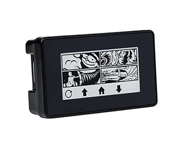 Waveshare 2.13inch Touch E-Paper E-Ink Display HAT Compatible with Raspberry Pi Zero/Zero W 250×122 Pixels with ABS Protection Case Supports Partial Refresh