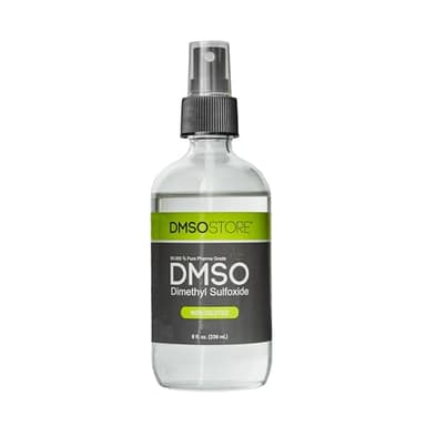 DMSOSTORE 8 oz. Liquid in a Sterile Glass Spray Bottle, Pure 99.995% Pharma Grade, Non-Diluted, Low Odor, Dimethyl Sulfoxide