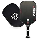 CRBN X Series Power Pickleball Paddle - Carbon Fiber Pickleball Paddle with Foam Injected Edges for Expanded Sweet Spot (3X, 16mm)