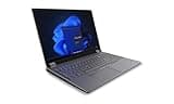 Lenovo ThinkPad P16 Gen 1 Workstation Laptop (2022) | 16" 1920x1200 FHD+ | Core i9-12900HX - 2TB SSD Hard Drive - 128GB RAM - Nvidia RTX A2000 | 16 cores @ 5.00 GHz - 4GB GDDR6 Win 11 Pro (Renewed)