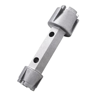 HAUTMEC Tub Drain Remover Wrench Tool Heavy Duty Aluminum Shower Bathtub Drain Removal Tool PL0030