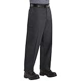Red Kap Men's Cell Phone Pocket Pant, Black, 36W x 30L