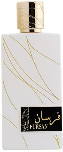 Khadlaj Fursan White Eau de Parfum Spray for Women, 3.4 Ounce