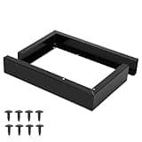 W10164739 Black Microwave Trim Kit, Universal Microwave Filler Kit Fits for Whirlpool W10164739 and Most Other Brands,Over The Range Microwave Trim Kit Made by Stainless Steel with 17.25”H x 10.75”D