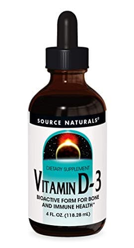 Source Naturals Vitamin D-3 Liquid Drops 2000 iu Supports Bone & Immune Health - 4 Fluid oz