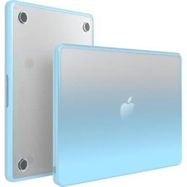 OtterBox - MacBook Air Case for 13-Inch M2 2022 & M3 2024, Scratch-Resistant Laptop Case, Ultra-Slim & Lightweight Design with Grippy Edges (Regalia Blue)