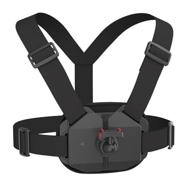 NEOSOU POV Chest Strap Mount for Insta360 Ace Pro 2 and X5 Accessories, Wearable Harness with Magnetic Mount Quick Release Adapter Base for Insta 360 Ace Pro Body Holder Attachment Mounting