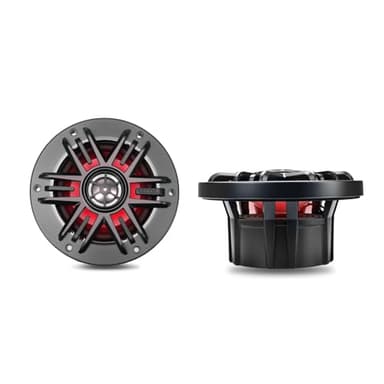 RECOIL M1-4 Coaxial Speakers 4 Inch 2 Way Marine Boat & UTV ATV Built-in RGB LED Lighting 4 Ohm MAX Power 160W Pair