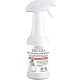 Premo Guard Pet Protector Spray - 16 oz - Kills Mites, Fleas, Ticks, & Mosquitoes - for Dogs, Cats, & Home - Natural Plant Based Oils for Control, Prevention & Treatment - Family Safe