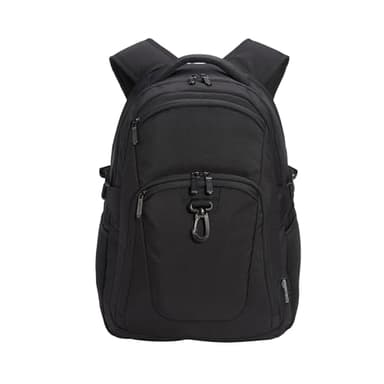Amazon Basics Travel Laptop Backpack for 15.6 inch Laptop, Black