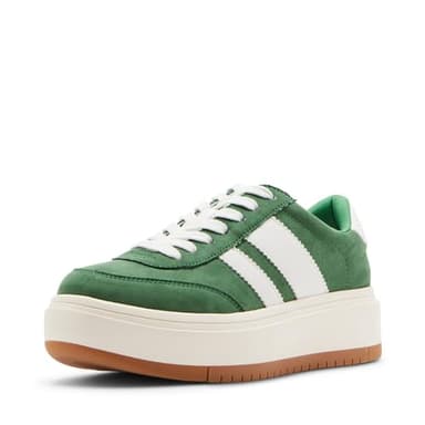 Madden Girl Women's Navida Fashion Sneaker, Green/White, 10