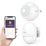 SINGCALL Wireless Motion Sensor Alarm Driveway Alarm Indoor Smart Motion Sensor Detector 2.4G WiFi Wireless System Home Security Alert Bell