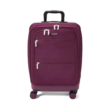 Baggallini Set Wave 22” 4 Wheel Hybrid Carry-On Luggage - Lightweight Carry On Suitcase with Wheels