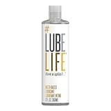 Lube Life Water-Based Personal Lubricant, Lube for Men, Women and Couples, Non-Staining, 12 Fl Oz
