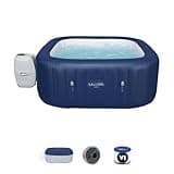 SaluSpa Hawaii 4 Person Smart AirJet Inflatable Hot Tub with App Control