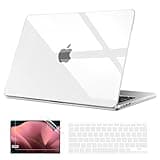 B BELK Compatible with MacBook Air 13 inch Case 2010-2017 Release Model A1466 A1369, Clear Plastic Laptop Hard Shell Case + Keyboard Cover + Screen Protector for MacBook Air 13.3 inch, Transparent
