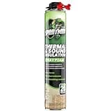 Sprayman Spray Foam Insulation (20 Sq.Ft.) - Closed Cell Polyurethane Expanding Foam Sealant, Thermal & Acoustic Protection for Wall and Attic - Gun & Cleaner NOT Included, 27.1 oz, 1 Pack