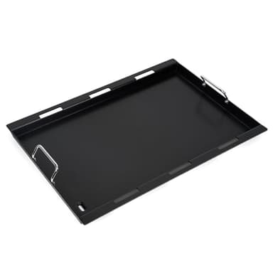 Stanbroil Full Size Griddle Insert for Weber Genesis II & LX 300 Series Gas Grills, Ceramic Coated Flat Top Griddle for Weber Genesis 310 315 335 340 345 & 325s - Black
