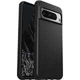 OtterBox Google Pixel 8 Pro Symmetry Series Case - Black, Ultra-Sleek, Wireless Charging Compatible, Raised Edges Protect Camera & Screen