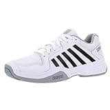 K-Swiss Men's Court Express Pickleball Shoe, White/Highrise/Black, 9 M