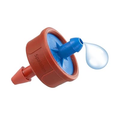 30PCS 0.5 GPH Pressure Compensating Drip Irrigation Spot Watering Drippers/Emitters, Self-Cleaning Constant Flow Drip Irrigation Emitters Heads Irrigation Drippers Parts for Drip Irrigation System