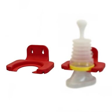 Wall Mount for LifeVac Choking Rescue Device - Emergency Storage Holder with Quick-Release Design, Easy Installation(Device not Included)