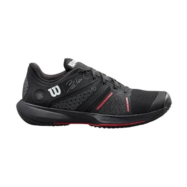 WILSON Bela Pro Padel Shoe - Black/Red, Size 8 US