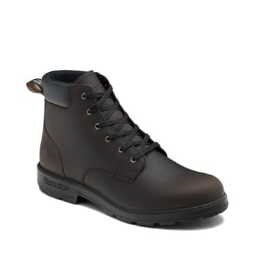 Blundstone 2428 Unisex Leather Lace Up Boots, Brown, 6.5 US Men / 8.5 US Women / 5.5 AU