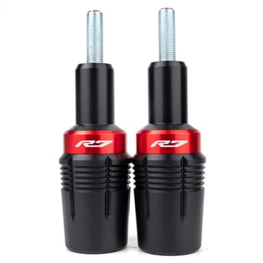 MOWOK Frame Sliders for Yamaha R7 YZFR7 2021 2022 2023 2024 2025 2026 Motorcycle Accessories Crash Protection pad Bobbins Pad Falling Protector Frame Sliders YZF-R7 (Red)