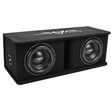 Skar Audio Dual 10" 2400W Loaded Sdr Series Vented Subwoofer Enclosure | SDR-2X10D4, Dual 10" D4 Loaded Enclosure
