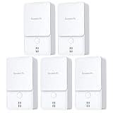 GoveeLife Water Leak Detectors 5 Pack, 100dB Adjustable Audio Alarm and Leak and Drip Alerts, Detector for Home, Bedrooms, Basement, Warehouse, Cabin/RV