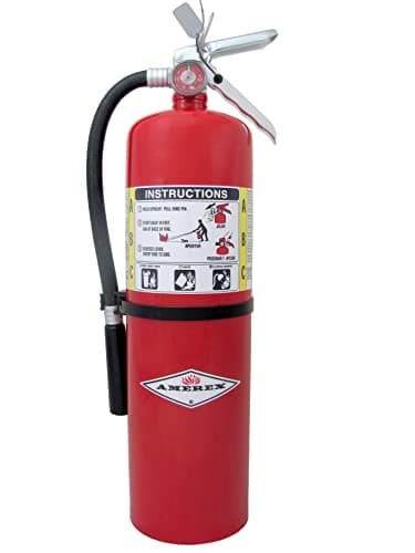 Amerex B456 10 lbs ABC Dry Chemical Fire Extinguisher with Wall Bracket