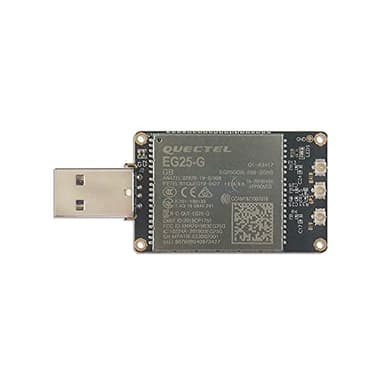 EXVIST 4G LTE USB Dongle W/EG25-G LCC IoT/M2M-optimized LTE Cat 4 Module SIM Card Slot GPS for Global