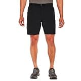 Eddie Bauer Ripstop Tech Pull On Black Shorts Men, Cargo Shorts with Pockets, Men's Clothing Essentials - Black Medium