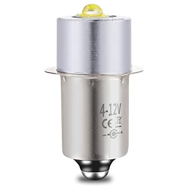 LudoPam Conversion Upgrade LED Bulb Replacement Compatible for Maglite Flashlight 3 4 5 6 Cell C/D