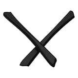 Mryok Replacement Earsocks for Oakley Quarter Jacket OO9200 Sunglasses - Black