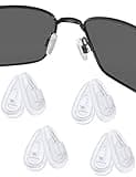 Replacement Nosepieces Nose Pads for Oakley Bottle Rocket 4.0 OX3009/Plaintiff/Square Wire/Wiretap 2.0 OO4145 Eyeglasses - 4 Pairs