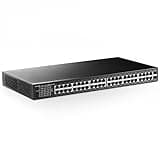 MokerLink 48 Port PoE Gigabit Switch, 2 Gigabit SFP, IEEE802.3af/at/bt 400W, Metal Rackmount Unmanaged Plug and Play Ethernet Switch