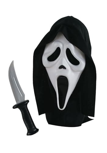 Fun World Scream Mask & Horror Knife